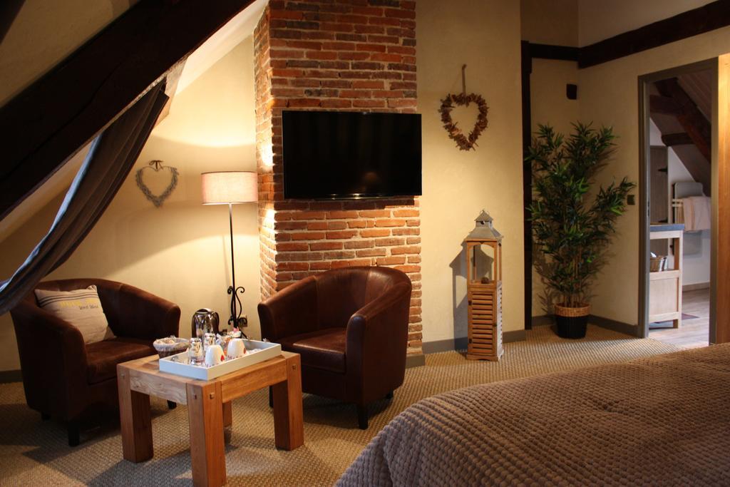 Les Songes D'Helena Hotel Honfleur Ruang foto